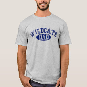Grau-T-Shirt VATER Wildkatzen-SS T-Shirt