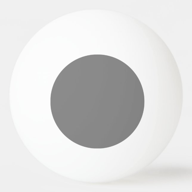 Grau Tischtennisball (Vorderseite)