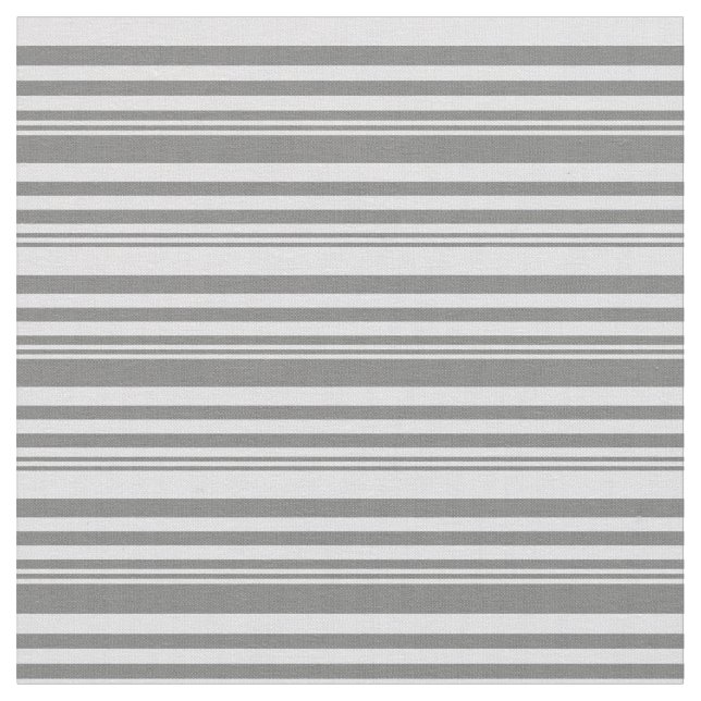Grau und Lavendel Farbige Streifen Stoff (Nahaufnahme)