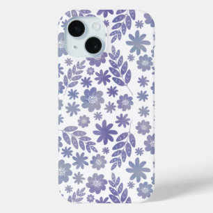 Grau- und Lavendelmuster Case-Mate iPhone Hülle