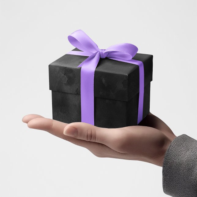 Grau und Schwarz Geschenkpapier (Black Watercolor Wrapping Paper)