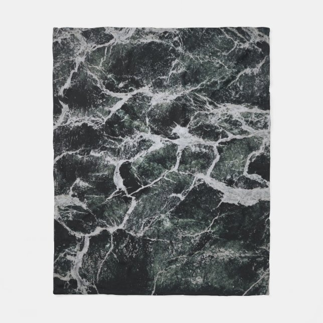 GRAU- UND SCHWARZBILDUNG FLEECEDECKE (Vorderseite)