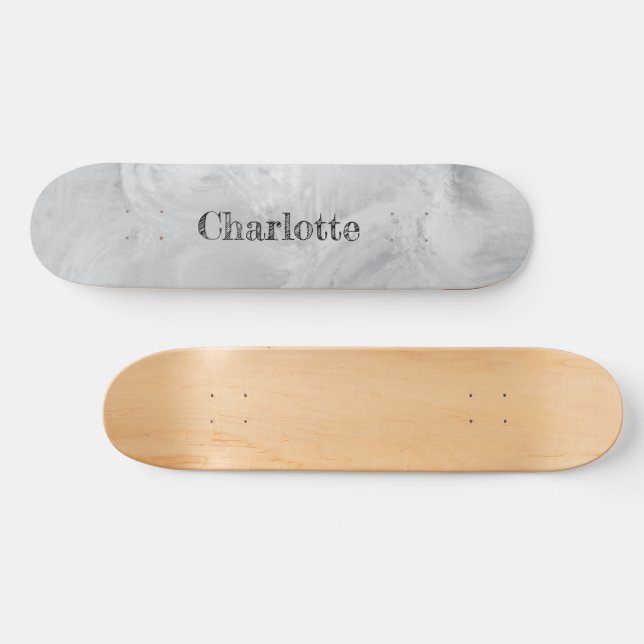Grau-Waschung Skateboard (Horizontal)