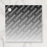 Grau (wechselbare Farbe) Ombre & Textmuster