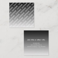 Grau (wechselbare Farbe) Ombre & Textmuster