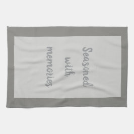 grau - weiß geschirrtuch