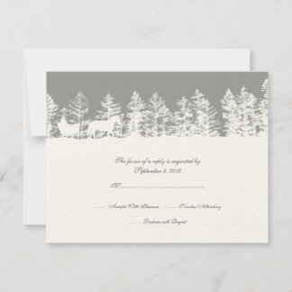 Grau-Weiß-Winter-Hochzeit-UAWG RSVP Karte