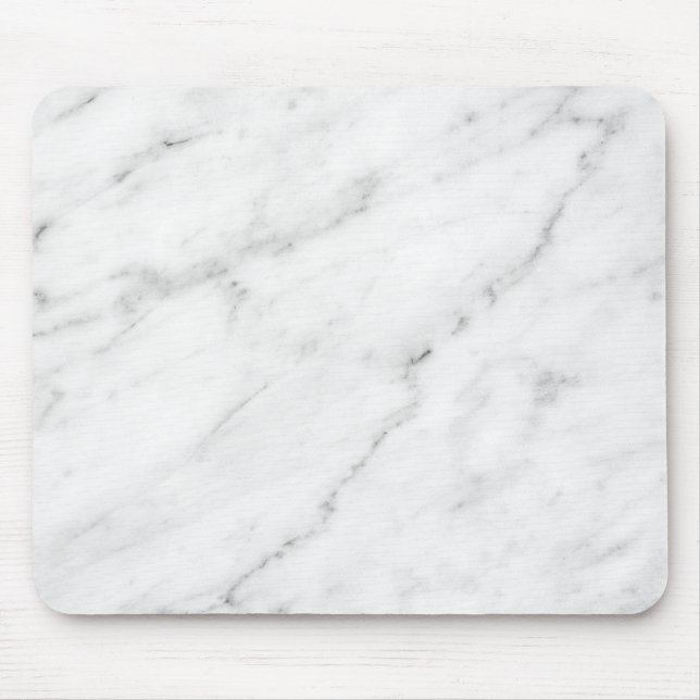 Grau-weiße Akrylenmalerei Die Abstrakte Kunst Mousepad (Vorne)