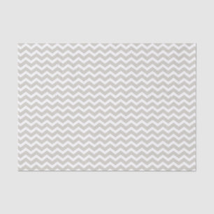 Grau weiße Chevron-Zickzack-Tissue-Papier Seidenpapier