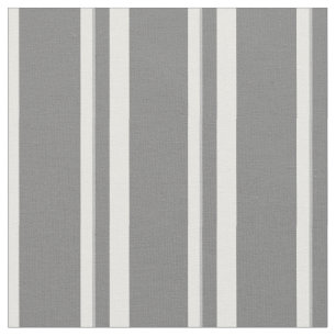 Grau weiße vertikale Streifen Elegant Unisex neutr Stoff