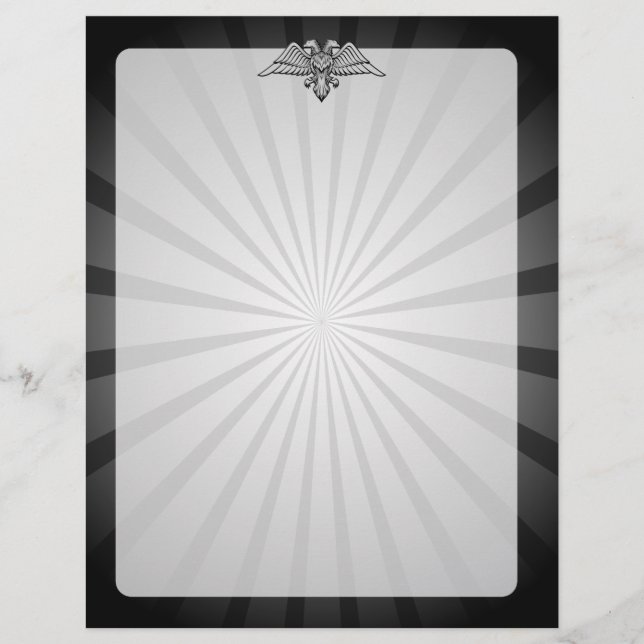 Grauadler mit zwei Köpfen Flyer (Vorne)