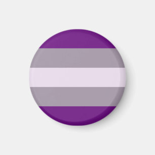 Grauasexuelle Pride-Flagge Magnet