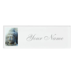 Grauaura Buddha Namenschild