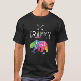 Graubär Shirt Family Tye Die X mas Camping T-Shirt