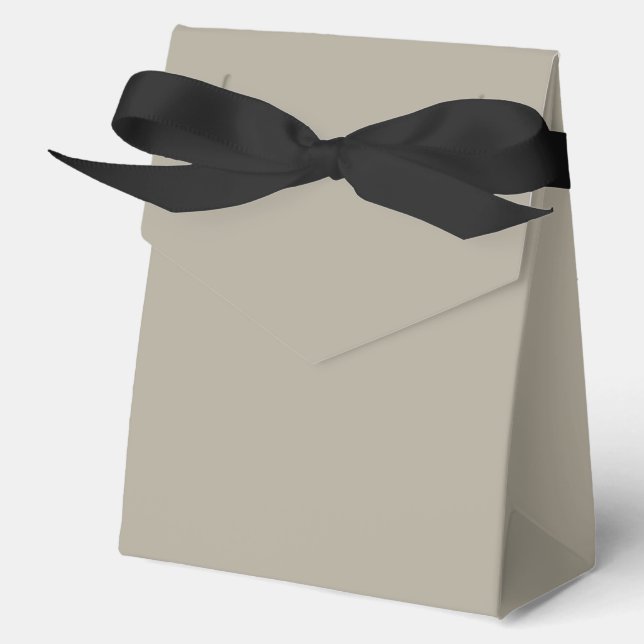 Graubeige Geschenkschachtel (Vorderseite)