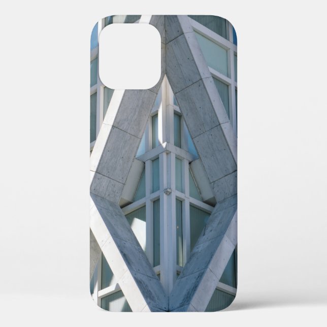 Graubetoniertes Gebäude am Tag Case-Mate iPhone Hülle (Rückseite)
