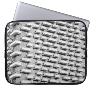 Graubetoniertes Gebäude Laptopschutzhülle