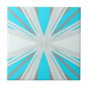 Graublau Weißer Winter Weihnachtsfest Snowflake St Fliese