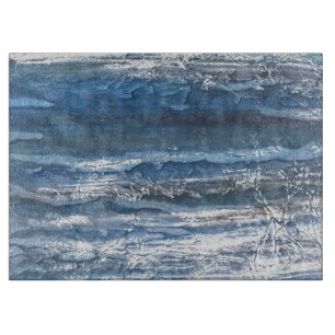 Graublauer Marmor Schneidebrett