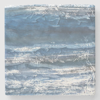 Graublauer Marmor Steinuntersetzer