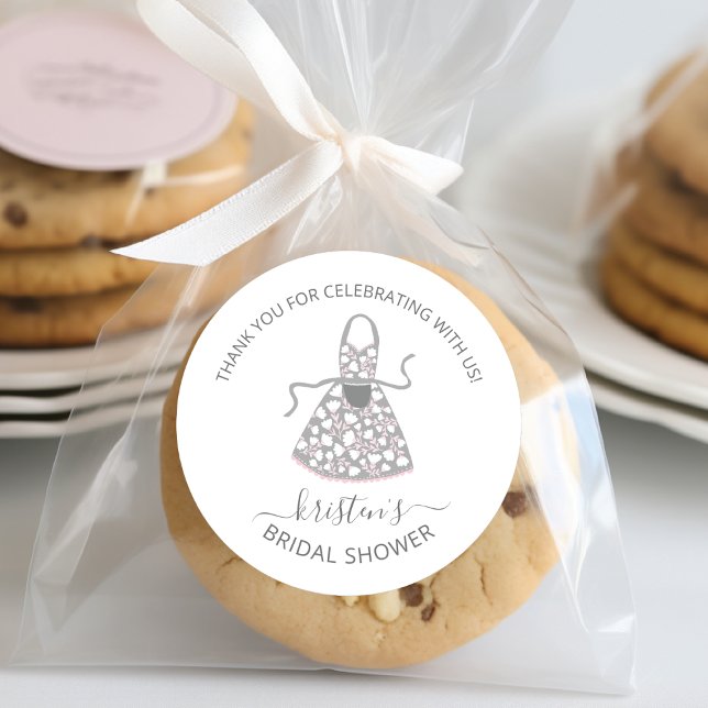 Graublütenflora Brautparty Umschlag Aufkleber (Von Creator hochgeladen)