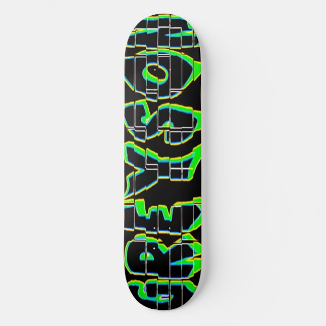 Graubündel Skateboard (Vorderseite)