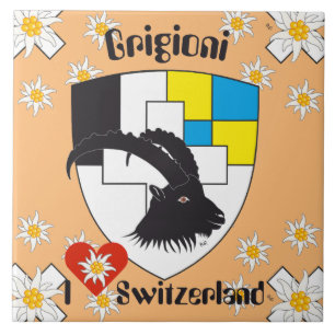 Graubünden Grischun Grigioni Fliese