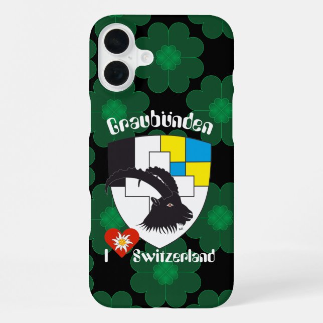 Graubünden Grischun Grigioni iPhone Hüllen Hülle (Rückseite)