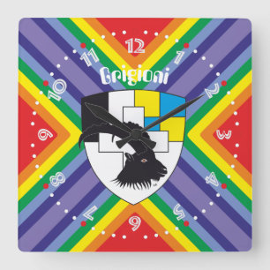 Graubünden Grischun Grigioni Schweiz Svizra Uhr