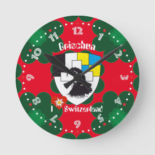 Graubünden Grischun Grigioni Schweiz Svizra Uhr