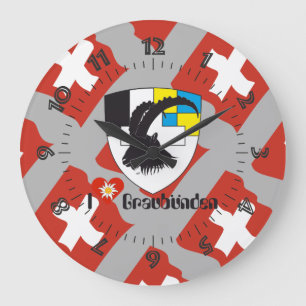Graubünden Grischun Grigioni Schweiz Svizra Uhr