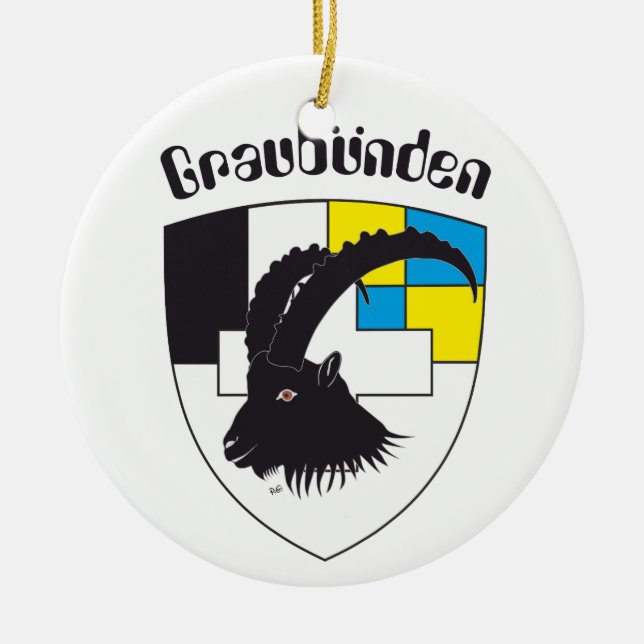 Graubünden Schweiz Ornament (Vorne)