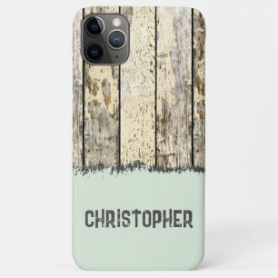 Graucreme und rustikale Imitate aus Holz geben den Case-Mate iPhone Hülle