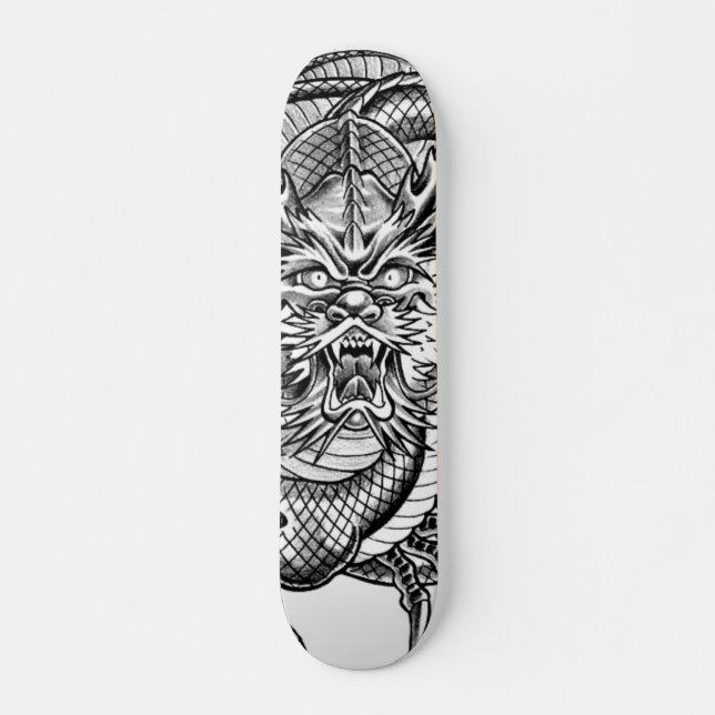 Graudrache Skateboard (Vorne)