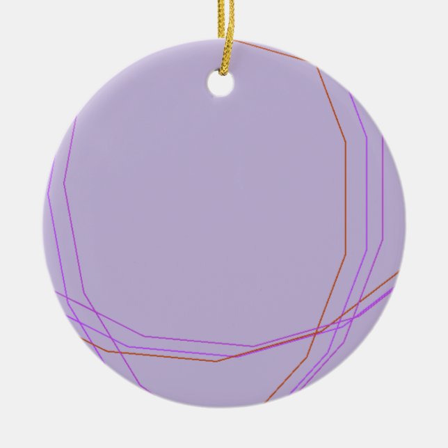 Graue 8297 abstrakte Kunst Keramikornament (Vorne)