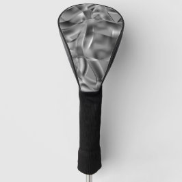 Graue, abgerundete Formen mit schmalen Tönen Golf Headcover