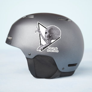 Graue Alien, die Wahrheit ist da draußen Aufkleber