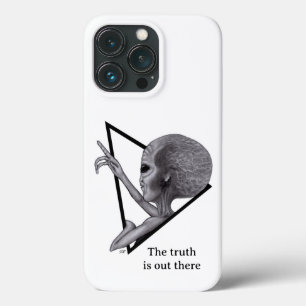 Graue Alien, die Wahrheit ist da draußen Case-Mate iPhone Hülle