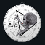 Graue Alien, die Wahrheit ist da draußen Dartscheibe<br><div class="desc">Graue Alien,  die Wahrheit ist da draußen,  Fantasy Art Pencil Zeichnend von Krisi ArtKSZP >>> Mehr Produkte in Store Category >>> Alien >>> Gray Alien,  die Wahrheit ist da draußen.</div>