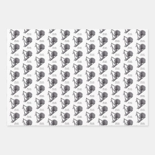 Graue Alien, die Wahrheit ist da draußen Geschenkpapier Set