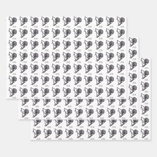 Graue Alien, die Wahrheit ist da draußen Geschenkpapier Set (Set)