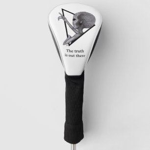 Graue Alien, die Wahrheit ist da draußen Golf Headcover