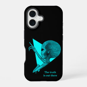 Graue Alien, die Wahrheit ist da draußen iPhone 16 Hülle