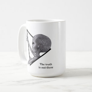 Graue Alien, die Wahrheit ist da draußen Kaffeetasse