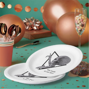 Graue Alien, die Wahrheit ist da draußen Pappteller