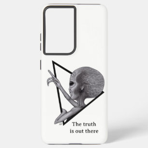 Graue Alien, die Wahrheit ist da draußen Samsung Galaxy Hülle
