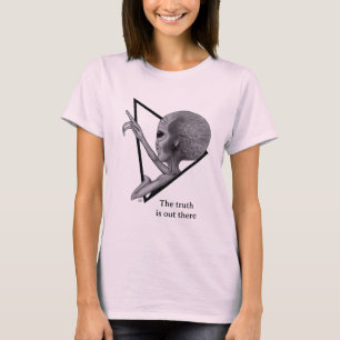 Graue Alien, die Wahrheit ist da draußen T-Shirt