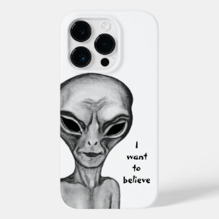 Graue Alien, ich wollte zu glauben Case-Mate iPhone 14 Pro Hülle