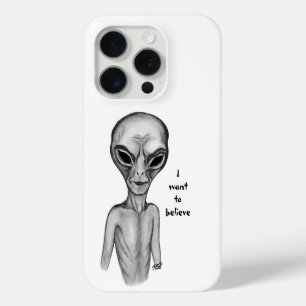 Graue Alien, ich wollte zu glauben Case-Mate iPhone Hülle