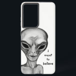 Graue Alien, ich wollte zu glauben Samsung Galaxy Hülle<br><div class="desc">Gray Alien , Fantasy Art Pencil Zeichnend von Krisi ArtKSZP >>> Mehr Produkte im Store Category >>> Alien >> Grau Alien</div>